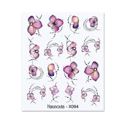 Assorted Decal Sticker's Manicuring Nail Art