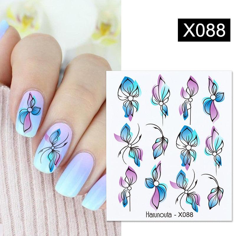Assorted Decal Sticker's Manicuring Nail Art