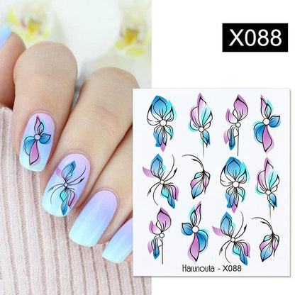 Assorted Decal Sticker's Manicuring Nail Art