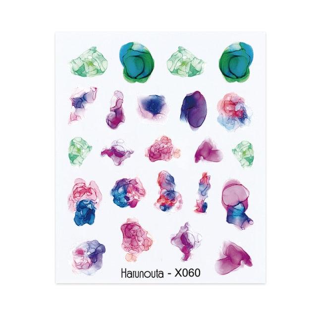 Assorted Decal Sticker's Manicuring Nail Art