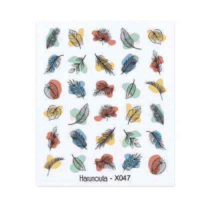 Assorted Decal Sticker's Manicuring Nail Art
