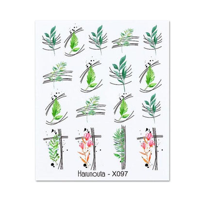 Assorted Decal Sticker's Manicuring Nail Art
