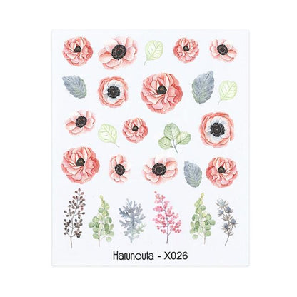 Assorted Decal Sticker's Manicuring Nail Art