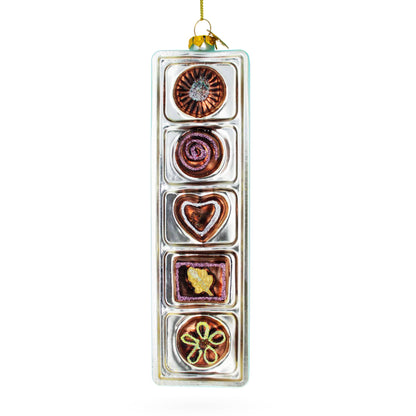 Box of Chocolates Glass Ornament