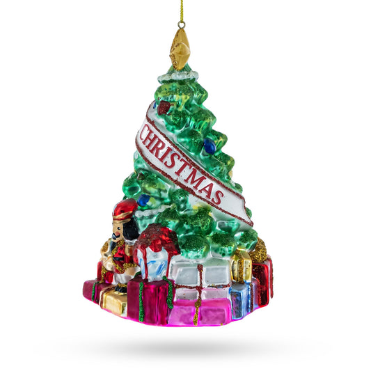 Christmas Tree Glass Ornament