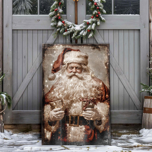 Vintage Christmas Wall Art