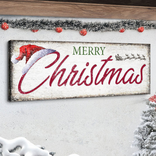 Vintage Christmas Sign