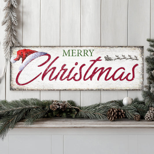 Vintage Christmas Sign