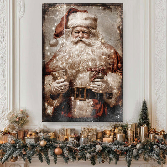 Vintage Christmas Wall Art