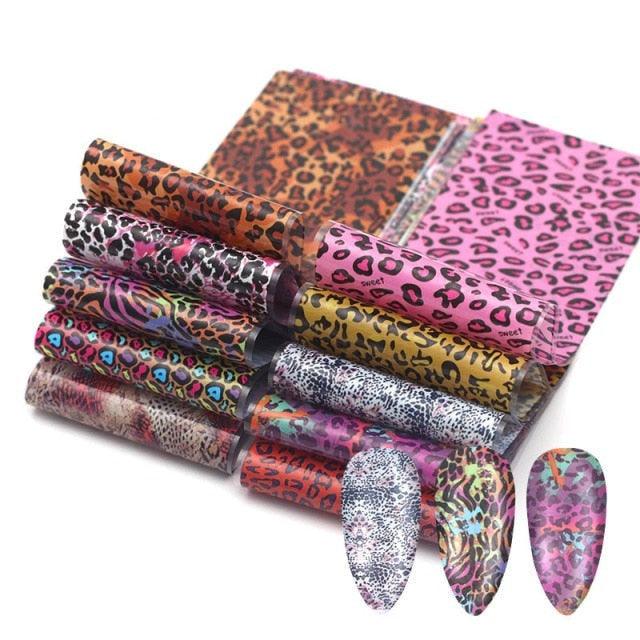 Nail Art Transfer Foil Sticker's