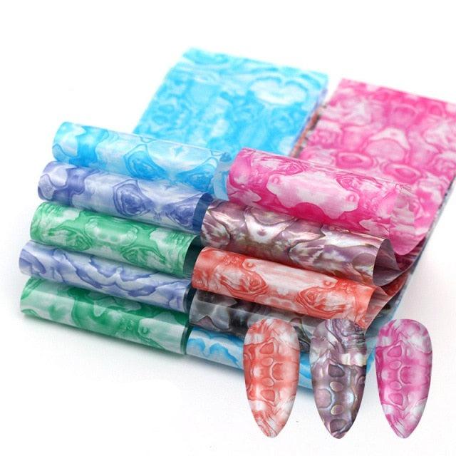 Nail Art Transfer Foil Sticker's
