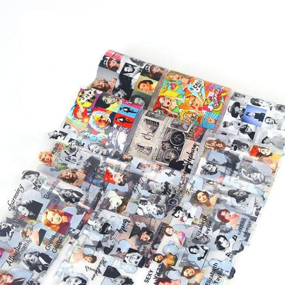 Nail Art Transfer Foil Sticker's