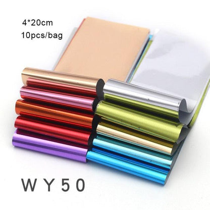 Nail Art Transfer Foil Sticker's