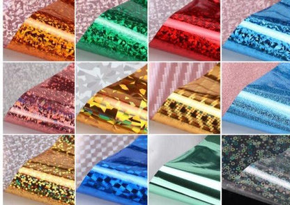 Nail Art Transfer Foil Sticker's
