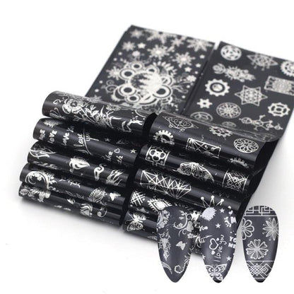 Nail Art Transfer Foil Sticker's