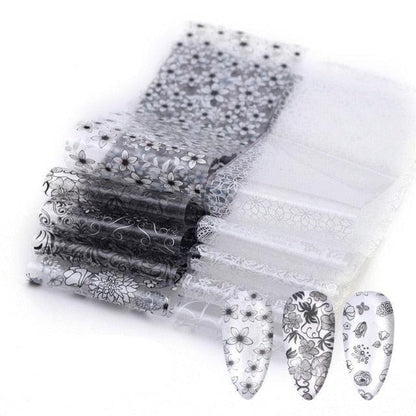 Nail Art Transfer Foil Sticker's