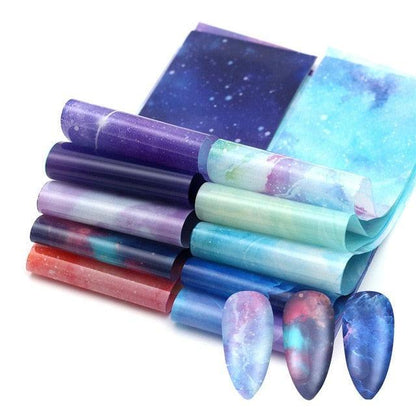 Nail Art Transfer Foil Sticker's