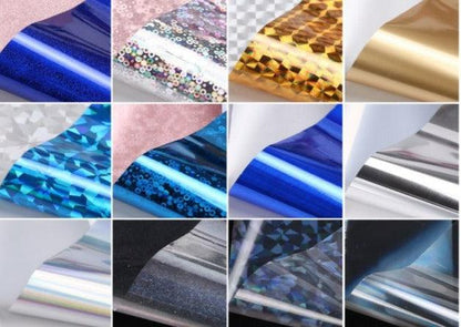 Nail Art Transfer Foil Sticker's