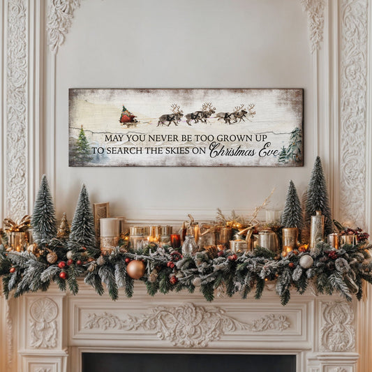The Skies Christmas Sign