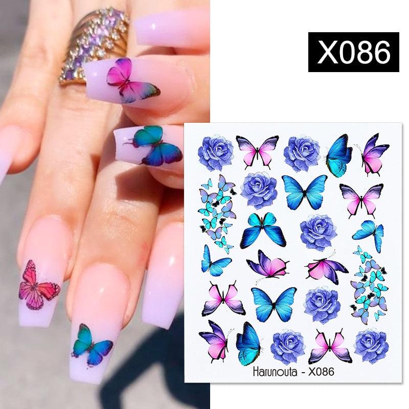 Assorted Decal Sticker's Manicuring Nail Art