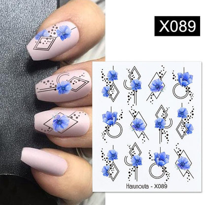 Assorted Decal Sticker's Manicuring Nail Art