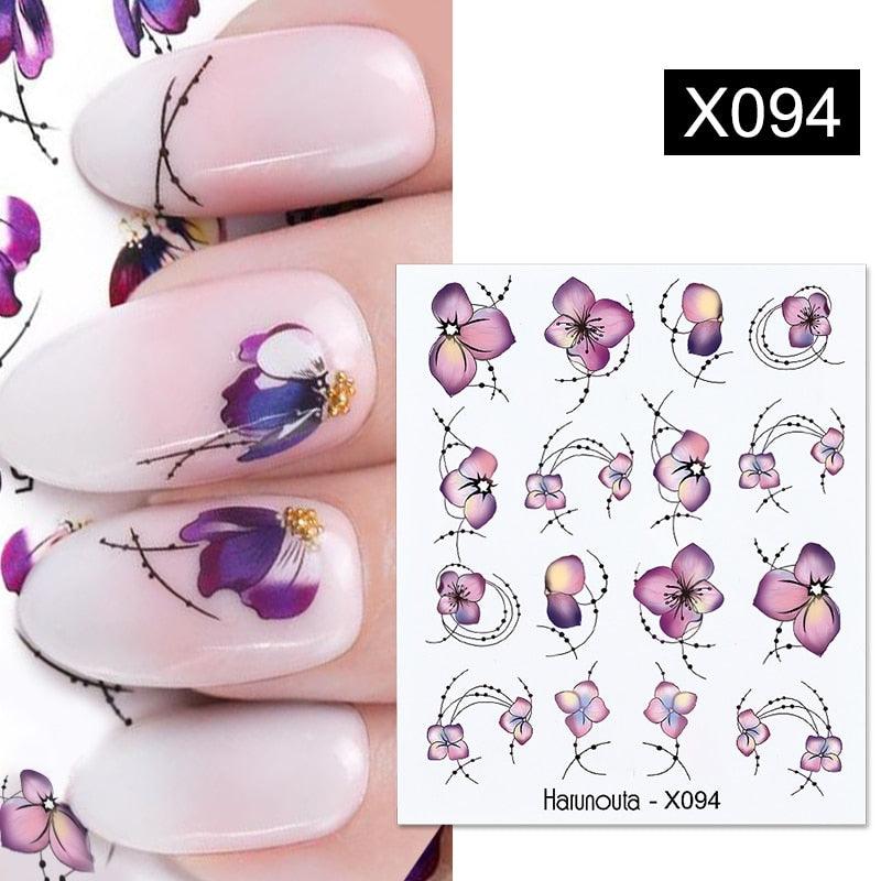 Assorted Decal Sticker's Manicuring Nail Art