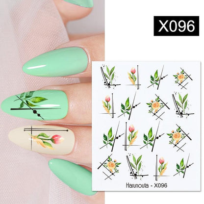 Assorted Decal Sticker's Manicuring Nail Art