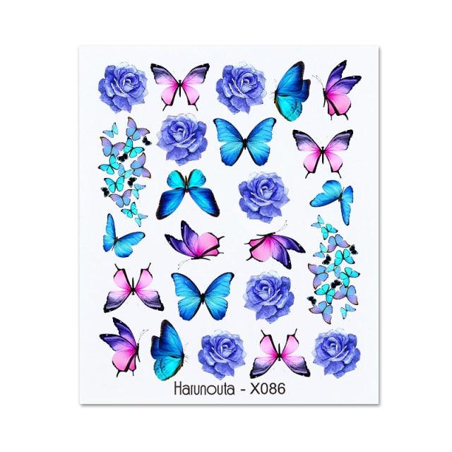 Assorted Decal Sticker's Manicuring Nail Art