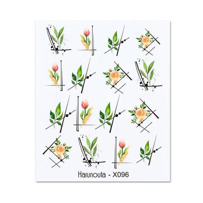 Assorted Decal Sticker's Manicuring Nail Art