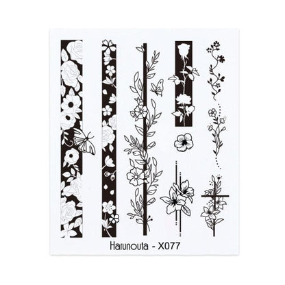 Assorted Decal Sticker's Manicuring Nail Art