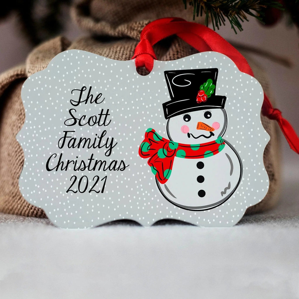 Personalized Christmas Ornament