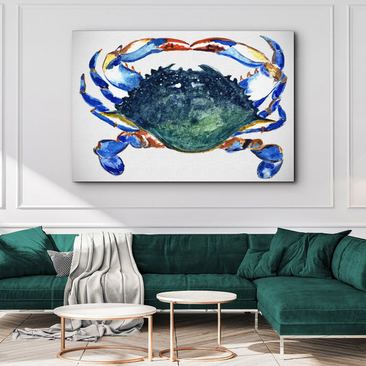 Crab | Watercolor Canvas